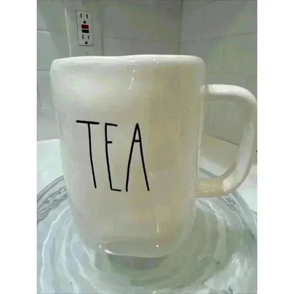 Rae Dunn Ceramic Coffee Tea Mug TEA On Mug By Magenta